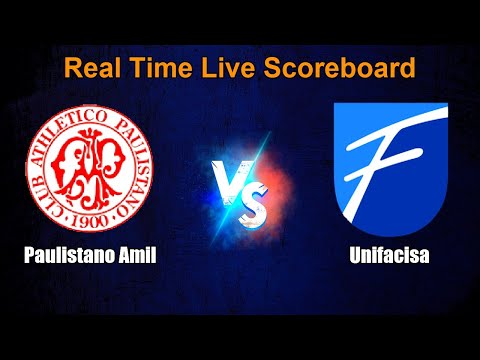 Paulistano Amil vs Unifacisa Live Score - Brazil Novo Basquete Brasil