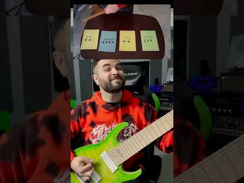 Rhythm Challenge (9 String Guitar) #Shorts