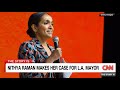 Profile Nithya Raman S Plan To Lead Los Angeles