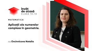 ”Aplicaţii ale numerelor complexe în geometrie”