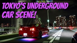 The REAL Tokyo Car Scene | Wangan Racing, Car Meets and COPS! video