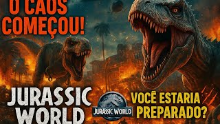 Jurassic World – O Parque Está Aberto… Mas Algo Deu Errado!