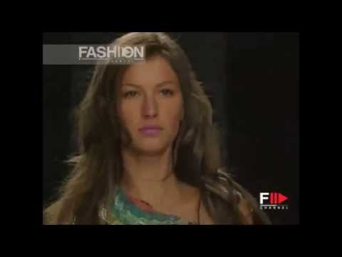 Gisele Bundchen   Missoni Spring Summer 2000