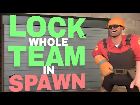 TF2 Exploit - Locking the whole team in the spawn on dustbowl Video