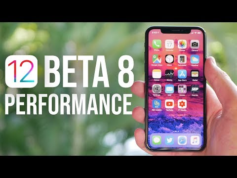 iOS 12 Beta 8 Performance Report