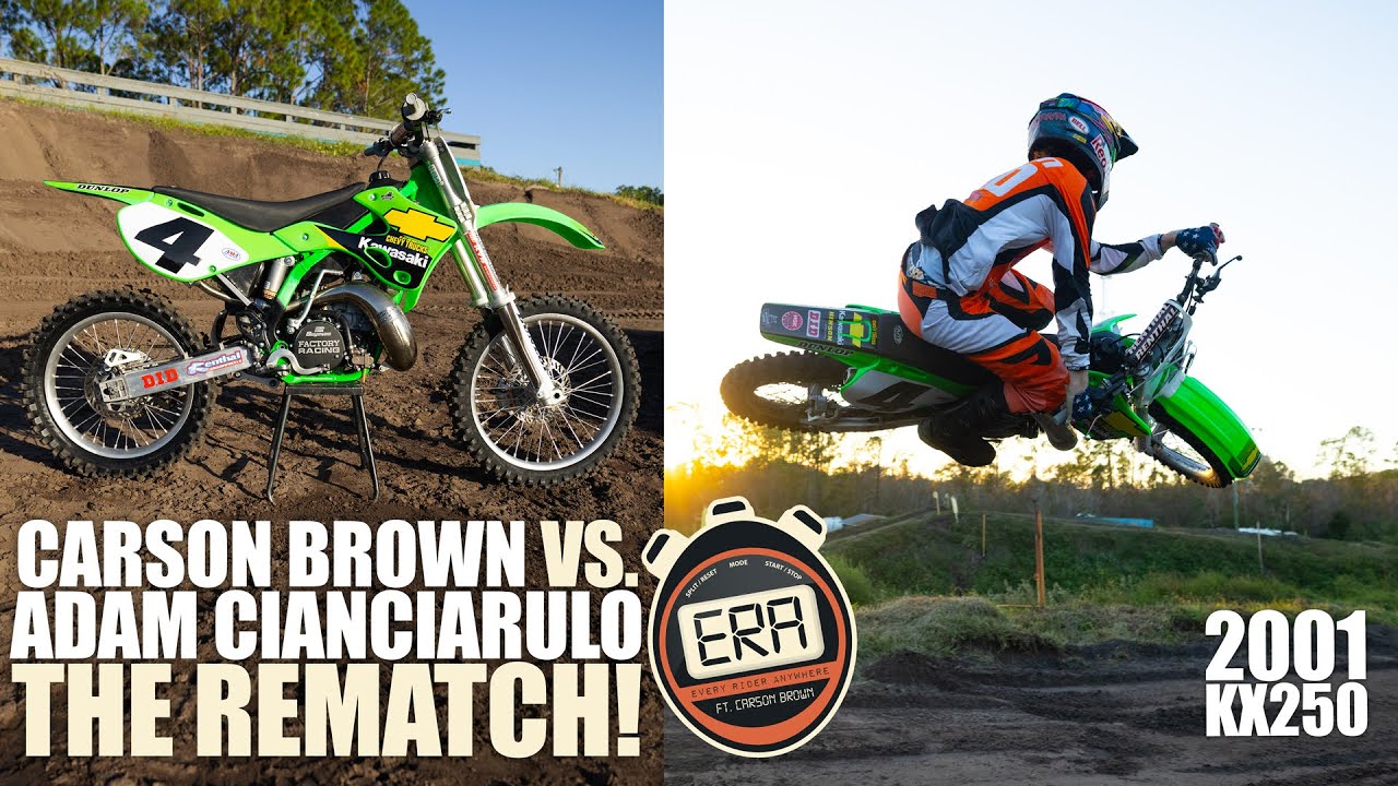 '01 KX250 REMATCH with Adam Cianciarulo at Pax Trax | ERAs Episode 10