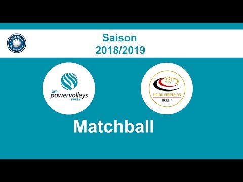 Matchball! SWD powervolleys Düren - VCO Berlin