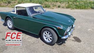 Acheter cabriolet Triumph TR4-A + Hard Top / OldTimer endommagés - Image 4 | Autoline CA Cabriolet Triumph TR4-A + Hard Top / OldTimer endommagé | Image 4 - Autoline