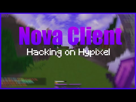 Hypixel w/ Nova Client | Tower, AutoBlock, AntiVoid, InvMove Disabler