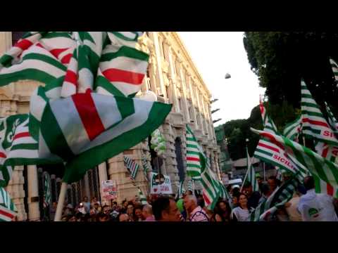 Manifestazione Cisl Slp Catania 11.06.2015