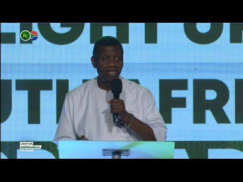 PASTOR E.A ADEBOYE SERMON | LET THERE BE LIGHT