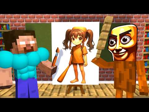 DRAWING CHALLENGE 10 - Minecraft Animation