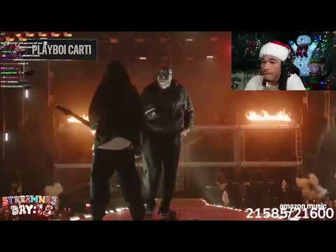 Plaqueboymax reacts to Playboi Carti @ Rolling Loud Miami 2024