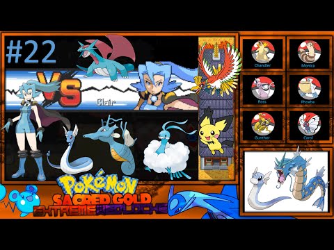 Let's Play Pokemon Sacred Gold Extreme Wedlocke:  Part 22 - A Clair Path To Victory