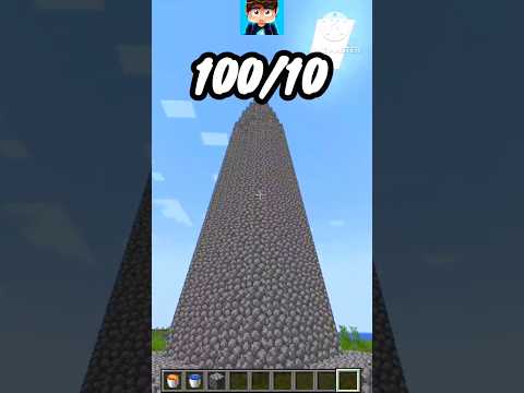 Damm - Made a WORLD RECORD by building a tower... #shorts