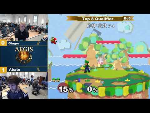 Aegis Top 64 - Abate (Luigi) vs Ginger (Falco)