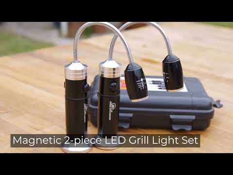 BBQ Dragon Magnetic LED BBQ Light Set Overview Video
