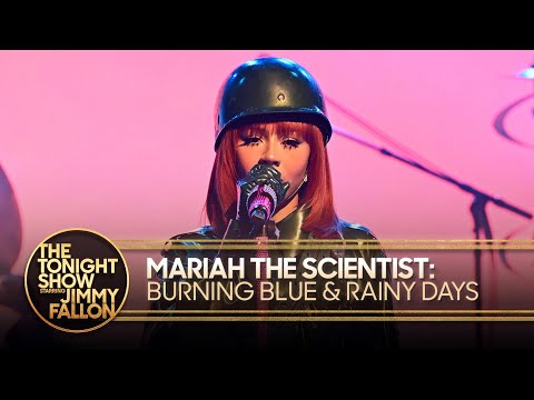 Mariah the Scientist: Rainy Days/Burning Blue | The Tonight Show Starring Jimmy Fallon