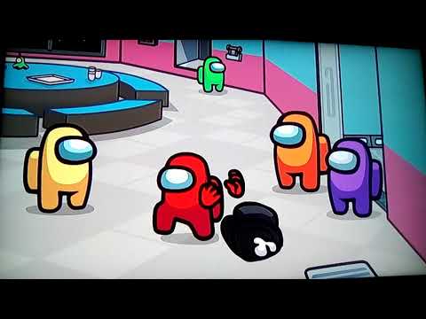 meme de among us baile de distracción