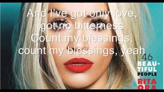 Rita Ora - Grateful Lyric Video