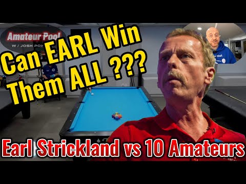 Could YOU Beat EARL STRICKLAND? 10 Amateurs vs The Pearl