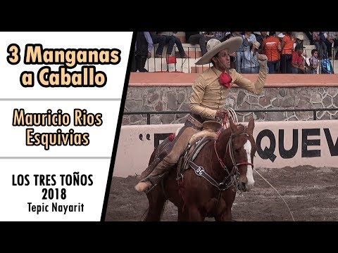 3 Manganas a Caballo - Mauricio El Pichon Rios LOS TRES TOÑOS 2018