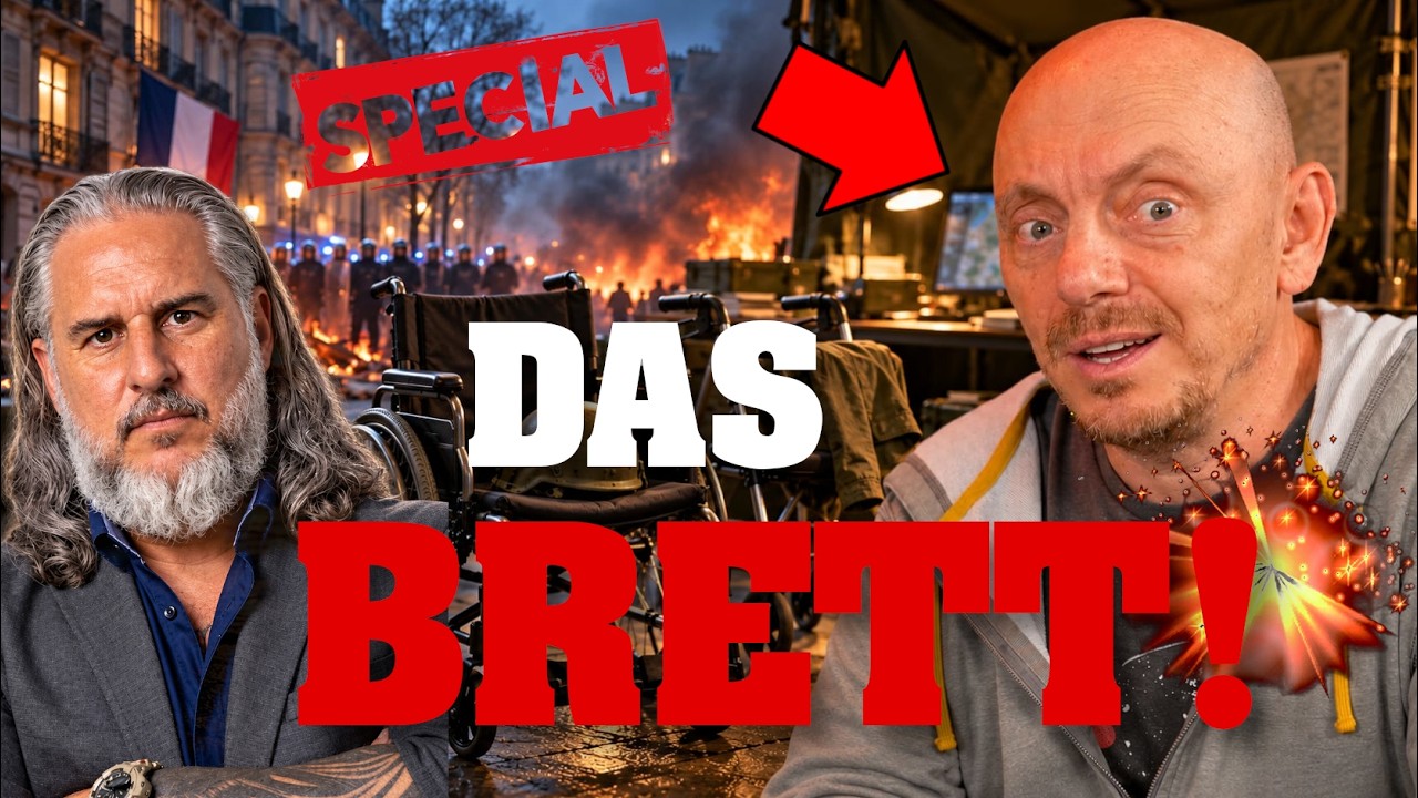 ARD-„Comedian“ dreht DURCH! Rollstuhlfahrer an die Front?! Frankreich BRENNT! 💥⚡️Tim Kellner #comedy