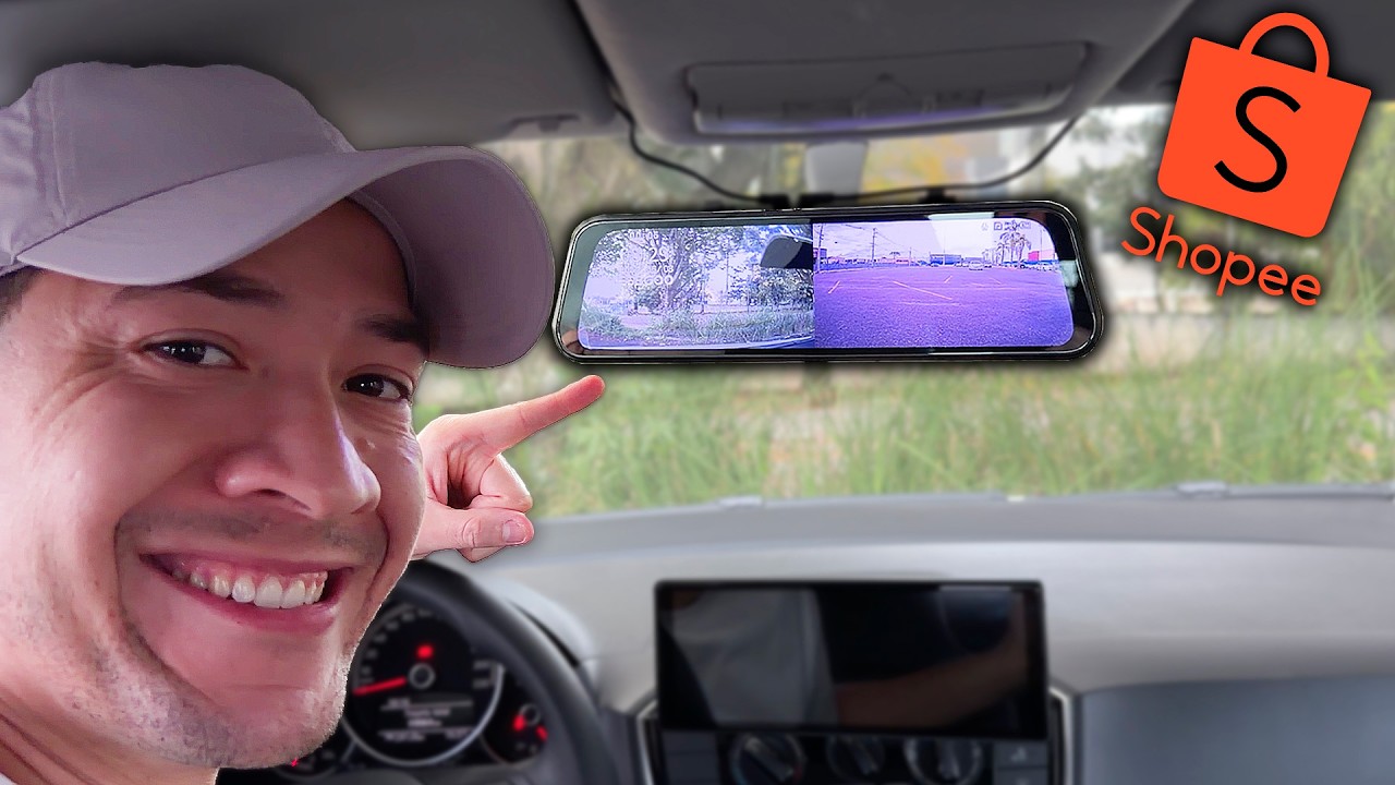 COMPREI O RETROVISOR COM CÂMERA DA SHOPEE, VALEU A PENA?!