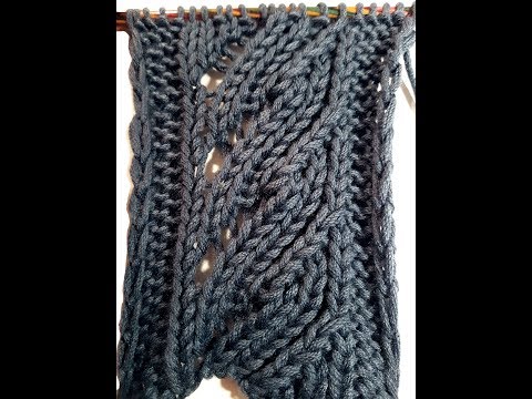 Strickmuster Illusion