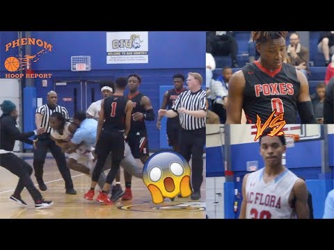 Frank Martin Watches Trae Hannibal as Rivalry Game Gets HEATED! Hartsville Vs. AC Flora RAW Footage