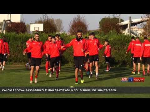 CALCIO PADOVA: PASSAGGIO DI TURNO GRAZIE AD UN GOL DI RONALDO | 06/07/2020