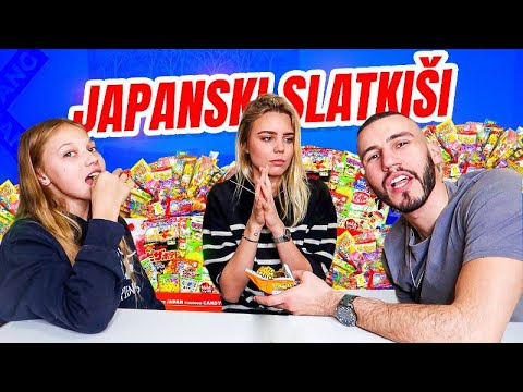 ISPROBAVAMO JAPANSKE SLATKIŠE! | *imaju okus po slini* | Kimi's Life & Maša