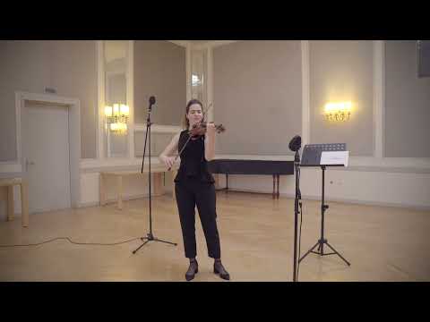 J.S.Bach Violin Sonata No.3 BWV 1005 III. Largo (Larissa Cidlinksy)