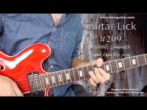 Lick Friday Week 209 - Slick, Bluesy, and Fun in a Southern style - In C