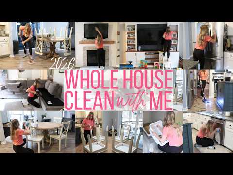 Whole House Deep Clean With Me | Cleaning Motivation | 2026