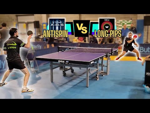 ATTACK ⚔️ DEFENSE | ANTI SPIN VS LONG PIMPLES | Table Tennis Tournament Match