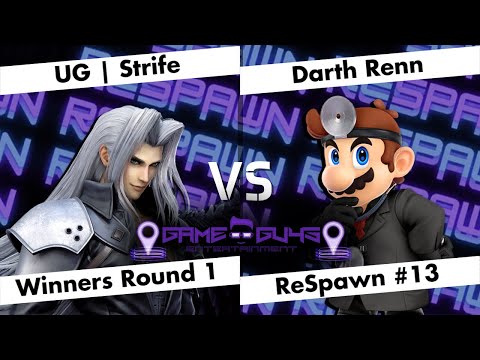 UG | Strife (Sephiroth) vs Darth Renn (Dr. Mario) - WR1 - ReSpawn #13