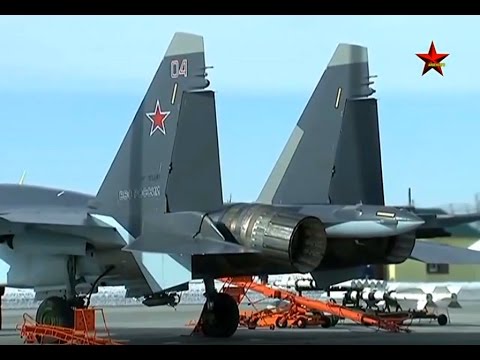 Russian aviation. Testing of Su-30 & Su-35.