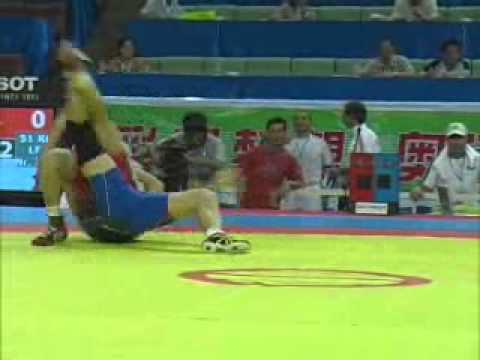 MUSTAFINA BEKZAT (KAZ) -- SAKAMOTO HITOMI (JPN)  1/8 Finale