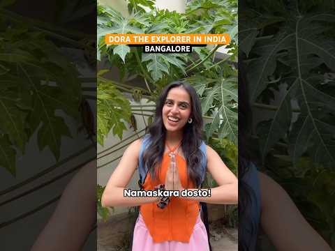 DORA THE EXPLORER in India | Bangalore 👧🏽 #shorts