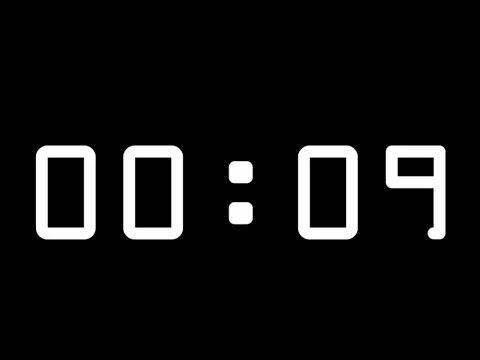 9 Second Timer with Alarm (Count Up Stopwatch)