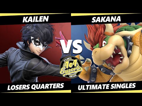 4o4 Smash Night 63 Losers Quarters - Kailen (Joker) Vs. Sakana (Bowser) SSBU Ultimate Tournament