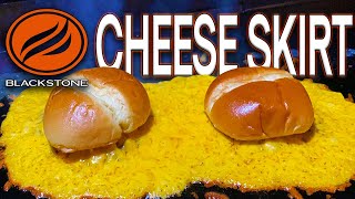 HOW TO MAKE SMASHBURGERS WITH CHEDDAR CHEESE SKIRT ON BLACKSTONE GRIDDLE!