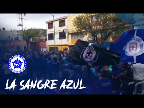 "La Sangre Azul en Toluca" Barra: La Sangre Azul &bull; Club: Cruz Azul