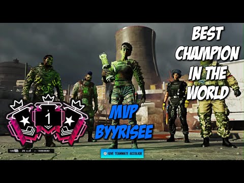 #1 *BEST* CHAMPION PLAYER  ON CONSOLE NO RECOIL BEST CLUTCHES/ACES  - Rainbow Six Siege