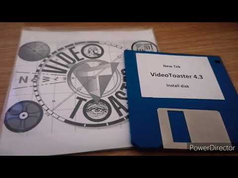 LightRave & Open Video Toster on Amiga1200 with Vampire 1200