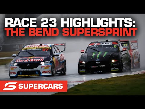 SUPERCARS 2022 The Bend スーパースプリント 決勝レース23のハイライト動画