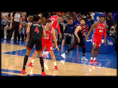 Scottie Barnes Back to Back DIMES! - Raptors vs 76ers | March 31, 2023