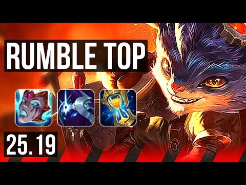 RUMBLE vs TRYNDAMERE (TOP) | KR Master | 25.19