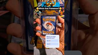 Who's that Pokemon? #pokemon #pokemonchannel #pokemoncards #pokemontcg #viral #tcg #pokemoncommunity